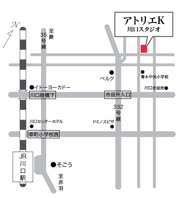 kawaguchi map